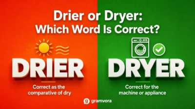Drier or Dryer: Which Word Is Correct?