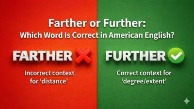 Farther or Further: Which Word Is Correct in American English?