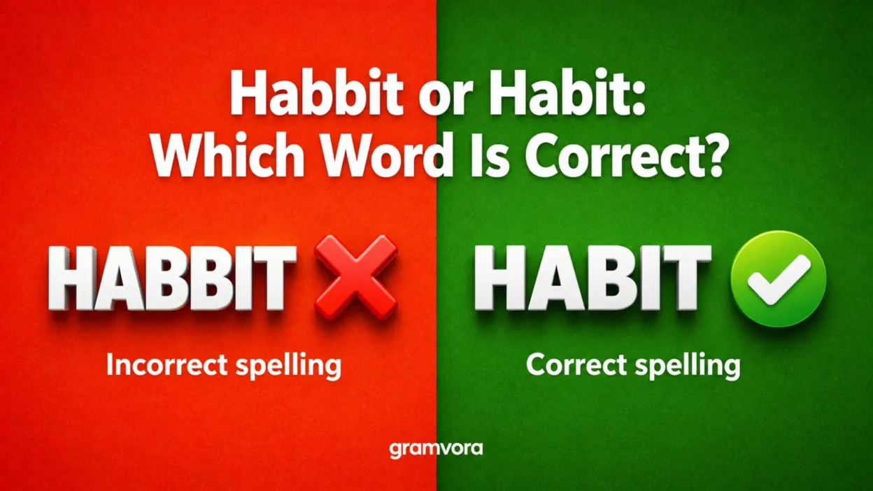 Habbit or Habit: Which Is Correct?