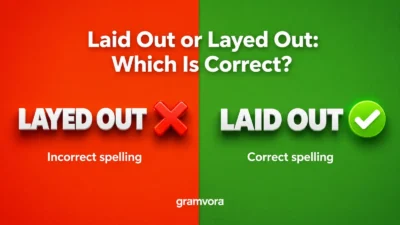 Laid Out or Layed Out: Which Is Correct?