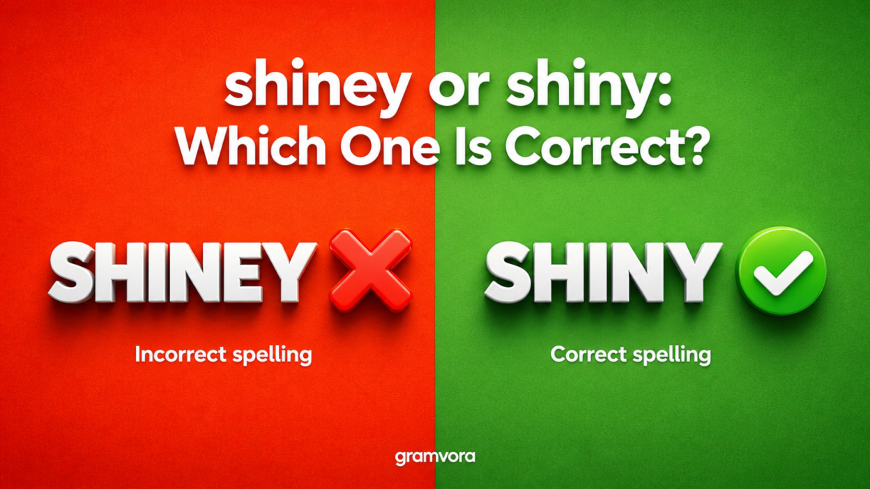 shiney or shiny: Which One Is Correct?