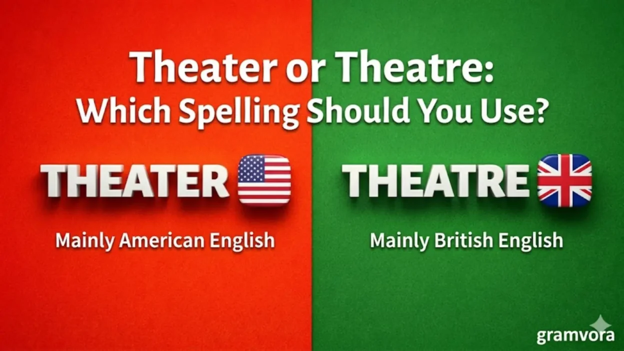 Theater or Theatre: Which Spelling Should You Use?