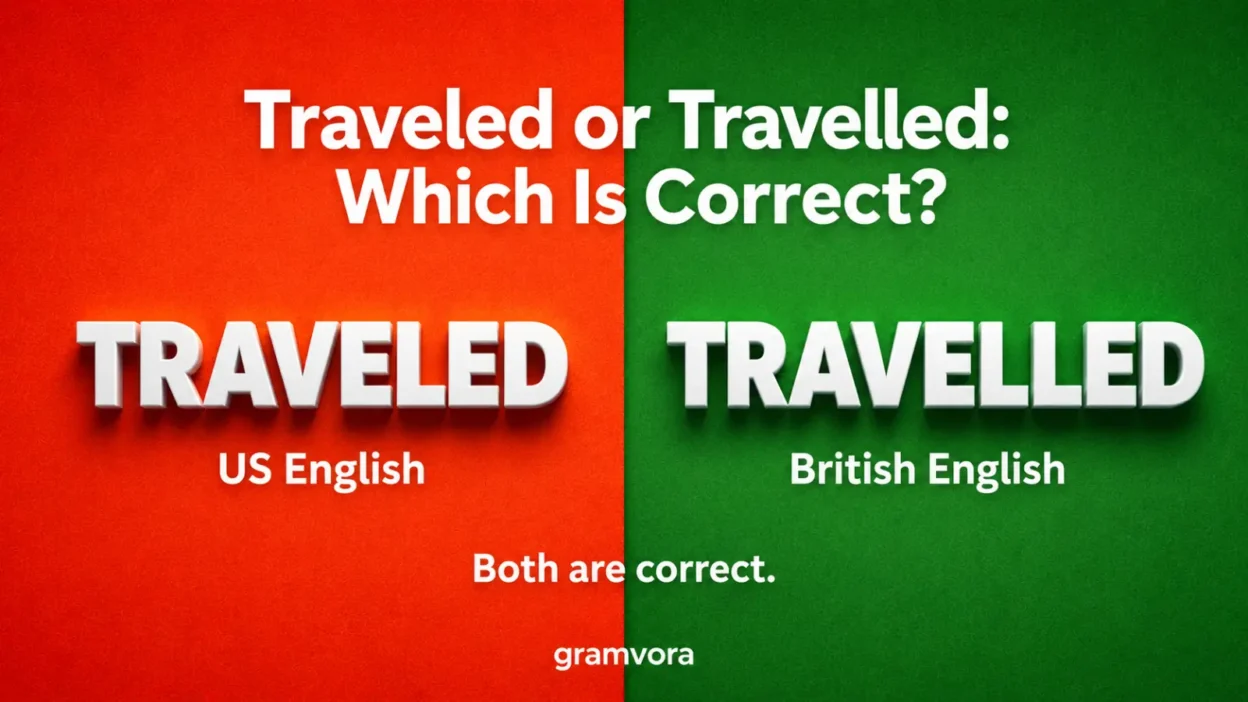 Traveled or Travelled: Which Is Correct?