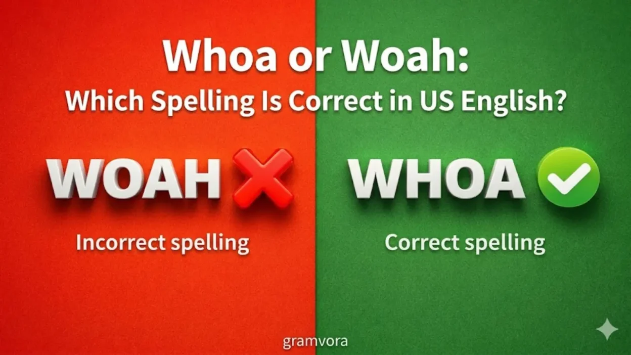 Whoa or Woah: Which Spelling Is Correct in US English