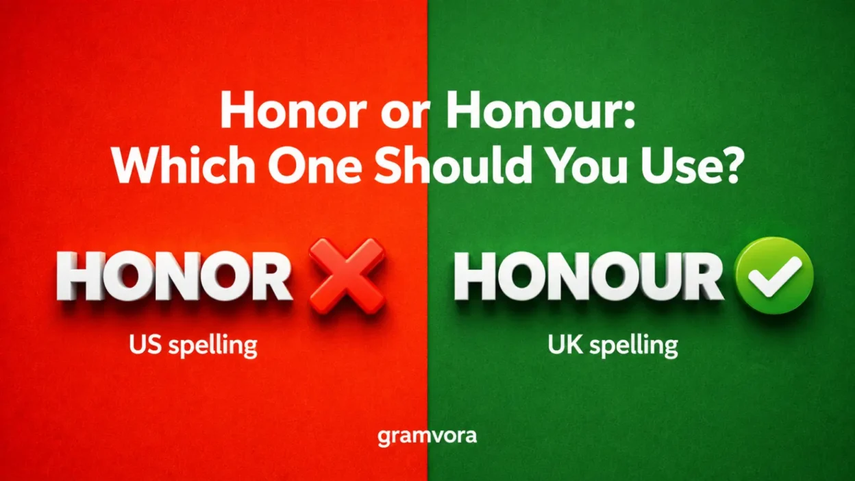 Honor or Honour: Which One Should You Use?