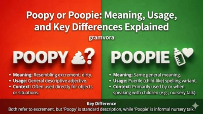Poopy or Poopie: Meaning, Usage, and Key Differences Explained