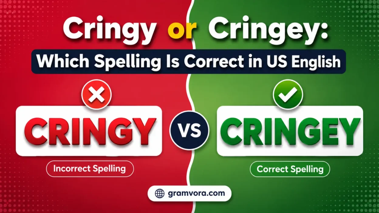 Cringy or Cringey: Which Spelling Is Correct in US English