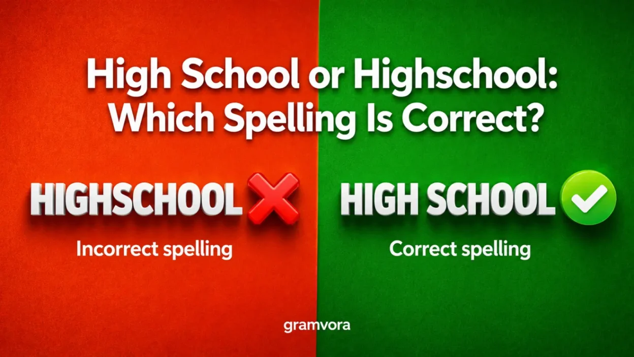 High School or Highschool: Which Spelling Is Correct?