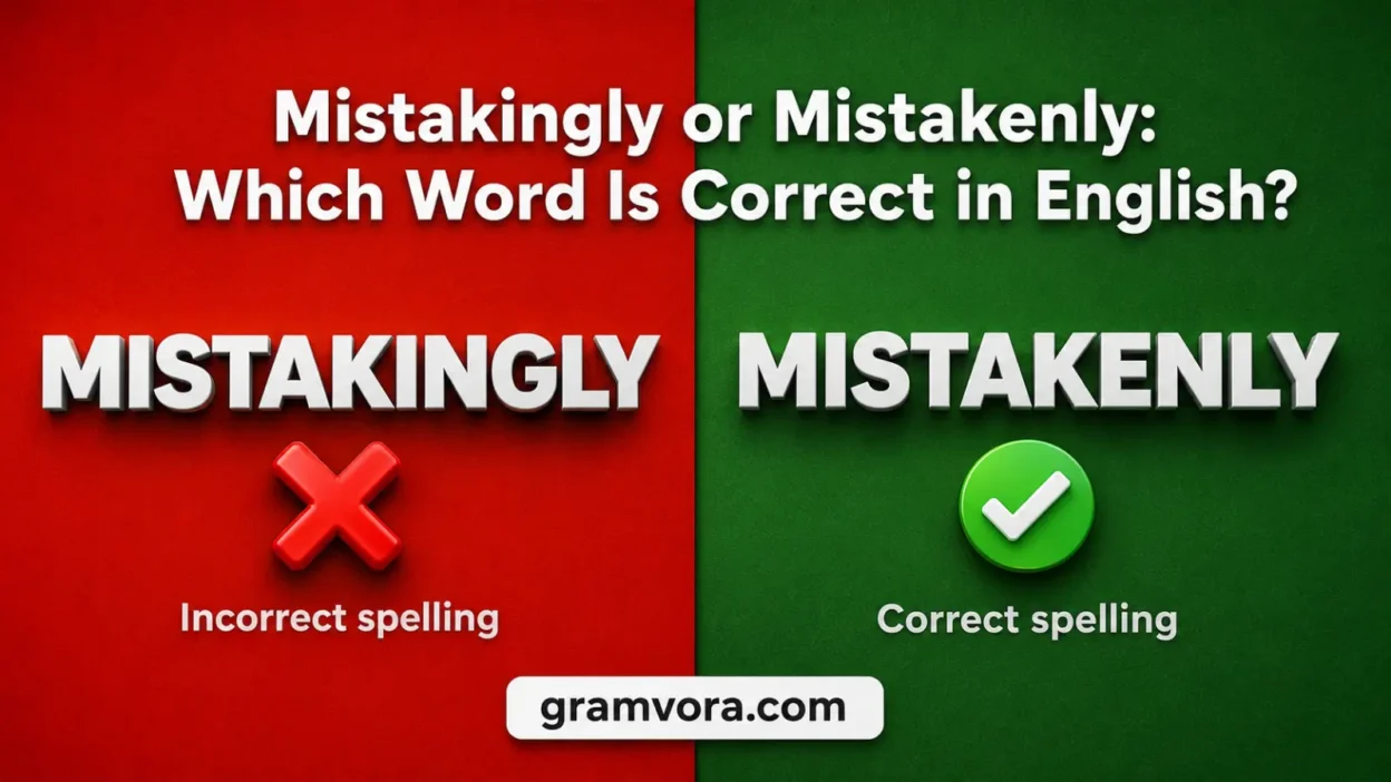 Mistakingly or Mistakenly: Which Word Is Correct in English?