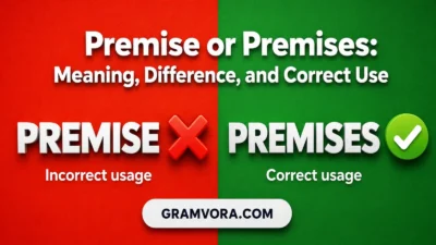 Premise or Premises: Meaning, Difference, and Correct Use