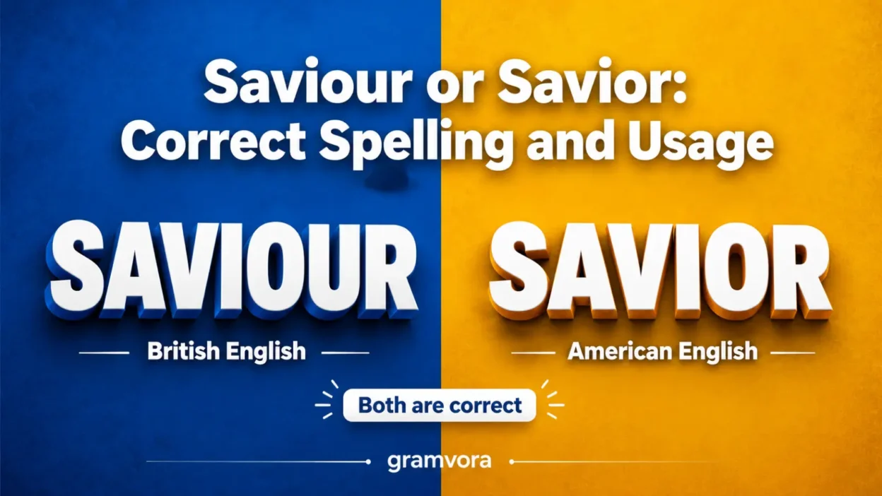 Saviour or Savior: Correct Spelling and Usage