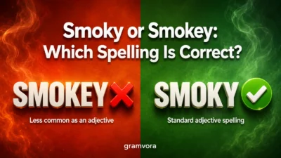 Smoky or Smokey: Which Spelling Is Correct?