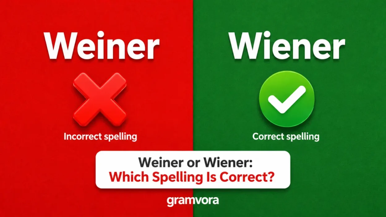 Weiner or Wiener: Which Spelling Is Correct?
