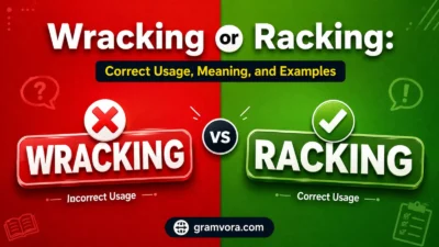 Wracking or Racking: Correct Usage, Meaning, and Examples